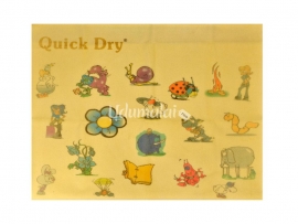Quick Dry Print Cartoon Rubber Sheet