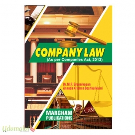 Company law (As Per Companies Act, 2013) - Dr. M.R. Sreenivasan 