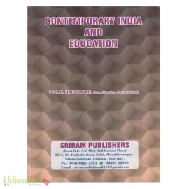 Contemporary India And Education (First Semester Books)