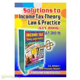 Solutions to Income Tax Theory, Law and Practice (Key book) for A. Y. 2018 - 19