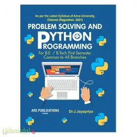 Solving and Python Problem Programming  (First Year Common to All Branch)