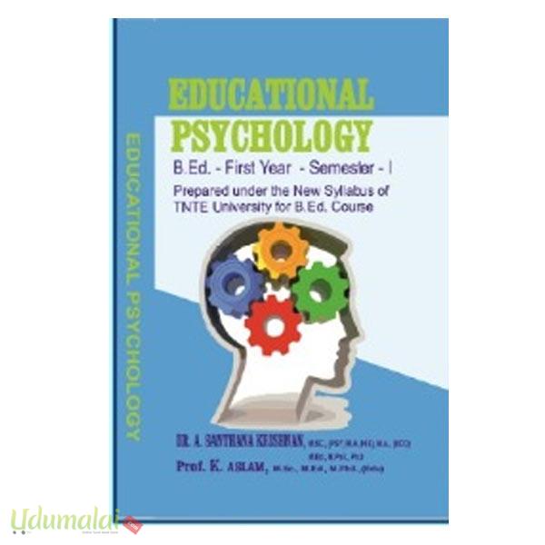 Education Psychology (B.Ed. First Year Semester -1) - Prof.K.அஸ்லாம் ...