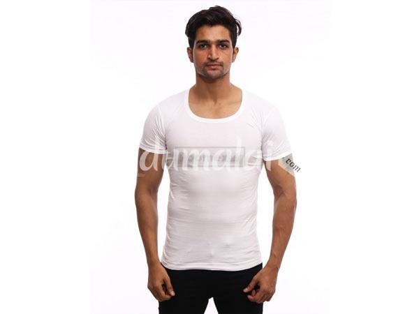 Poomex White Premium Cotton Shirt