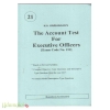 The Account Test  For Executive Officers (Question & Answers) (English)